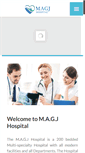 Mobile Screenshot of magjhospital.org